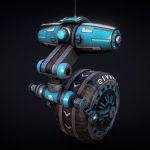Texturing Challenge: Sketchfab’s Riding Robot