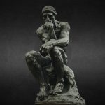 The Thinker – Low and High poly version included