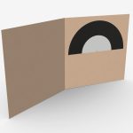 Vinyl record with cover 01