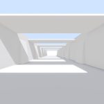 VR Modern Skylight Art Gallery Scene Dec. 2020