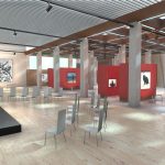 Virtual Reality Art Gallery Baked Fake lighting