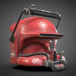 Cyberpunk Space-Helmet