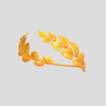 Gold Laurel Wreath