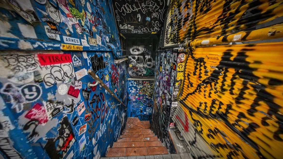 graffiti bar entrance photogrammetry scan.thumb