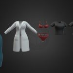 Outfit modeling for character furry [Commission]