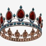 queen crown with jewels