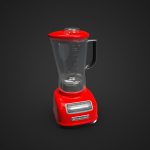 Red Kitchen Aid Blender