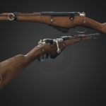 3d Gun Model Evozon Game Studio