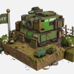 Box Battalion DINK! Vol1, TANKS – 02