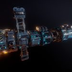 Lowpoly Modular Spaceship