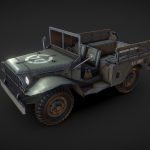 Lowpoly WC 51 Truck