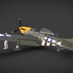P-51D Mustang, “The Bottisham Four,”