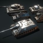 ww2 low poly german tanks 1 updated.thumb