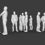 10 Low Poly People Collection vol 7