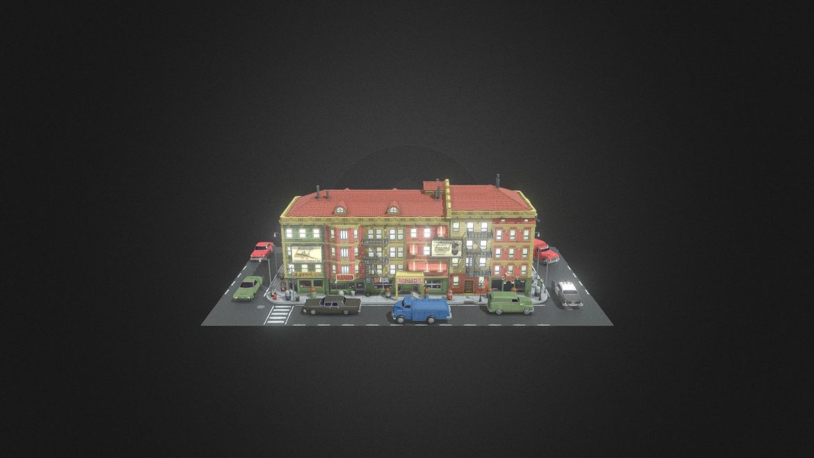 1950 low poly city.thumb
