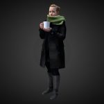 3D Scan Woman Winter 004