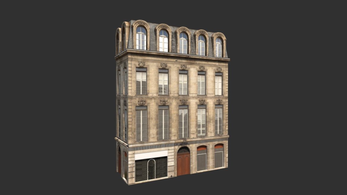 apartment house 86 low poly 3d model.thumb 2