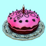 Birthday Cake [Game Ready]