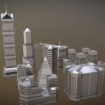 Buildings And Skyscrapers Collection 4