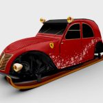 Citroen 2CV Xmas