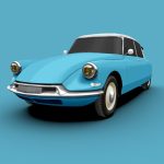 Citroen ID DS 19 sedan 1955