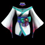 Kimono Dress and Necklace