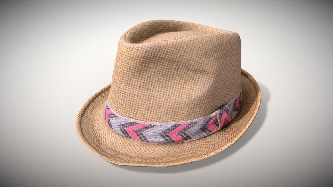 straw hat ibiza photoscanned pbr.thumb