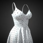 Vestido Con Puntitos