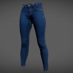 Vintage Trousers Jeans Blue