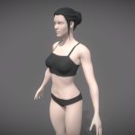 Woman Body Base Mesh