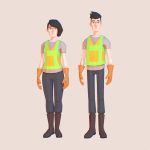 Workers | Lowpoly Characters