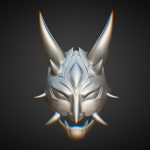 Xiao mask from Genshin Impact
