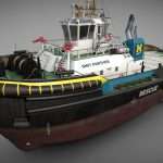 ASD Tug 3213 “Smit Panther” Updated with bridge