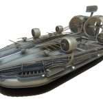 Big Hovercraft – design (High-Poly)