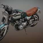 Bike Kawasaki Zephyr 750 scan