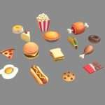 Cartoon Food Pack