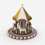 Christmas cookie carousel