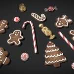 Christmas gingerbread cookies and candies – LP