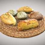 Composition Bread on Table