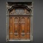 Door Wood Historic A