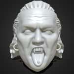 gangrel 3d printable portrait sculpt.thumb