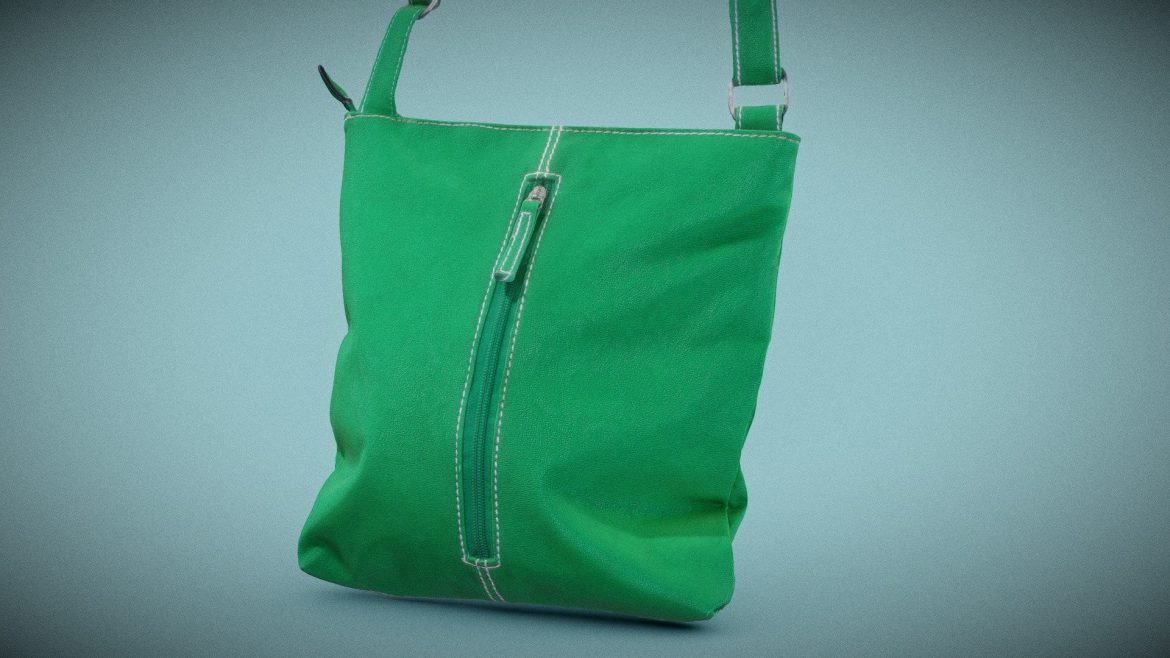 green leather shoulderbag.thumb