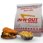 In-N-Out Burger + Fries Meal Scan
