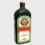Jagermeister liqueur bottle