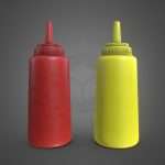 ketchup mustard squeeze bottles.thumb