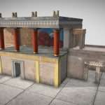 Knossos Recreated – Low poly