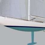 Leonardo Yacht Eagle 54 White-Cyan