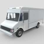 Low Poly Car – Chevrolet P30 1995