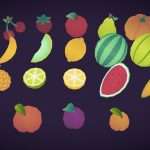 Low poly Fruits Pack