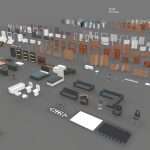 Low Poly Modular Building Set – Asset Pack